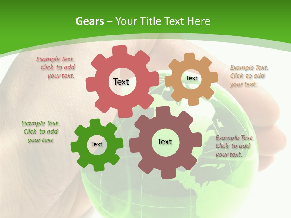 Eco White Green PowerPoint Template