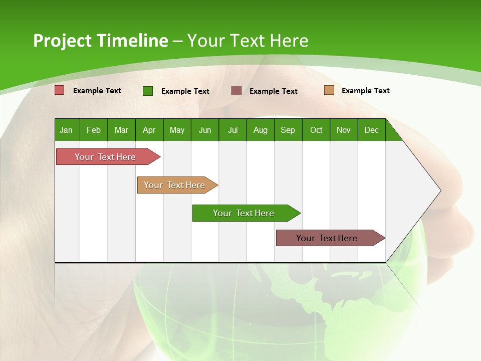 Eco White Green PowerPoint Template