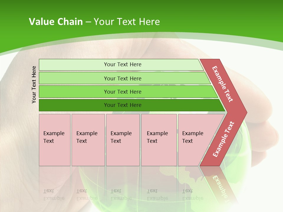 Eco White Green PowerPoint Template