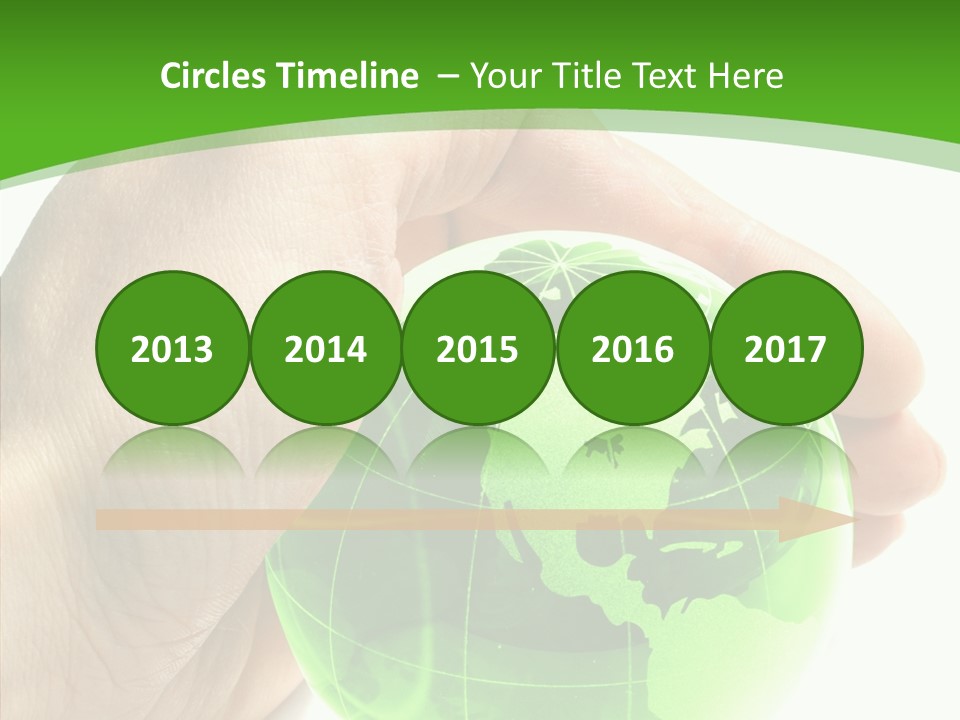 Eco White Green PowerPoint Template