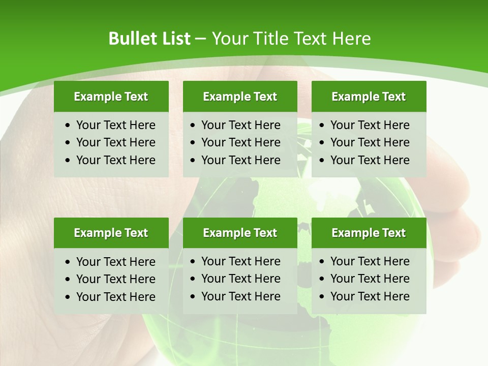 Eco White Green PowerPoint Template