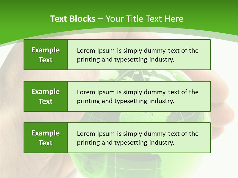 Eco White Green PowerPoint Template