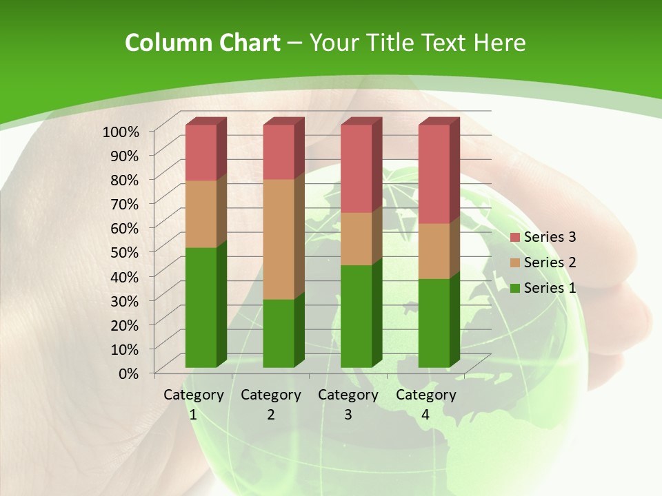 Eco White Green PowerPoint Template