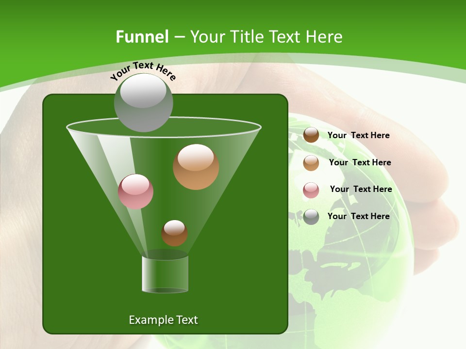Eco White Green PowerPoint Template