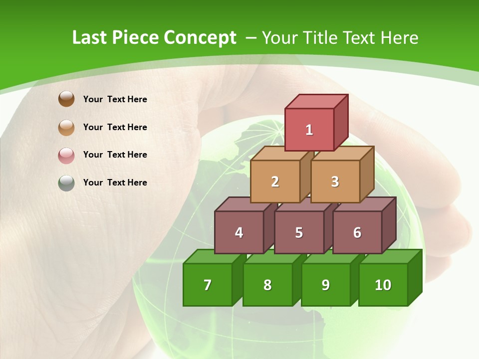 Eco White Green PowerPoint Template