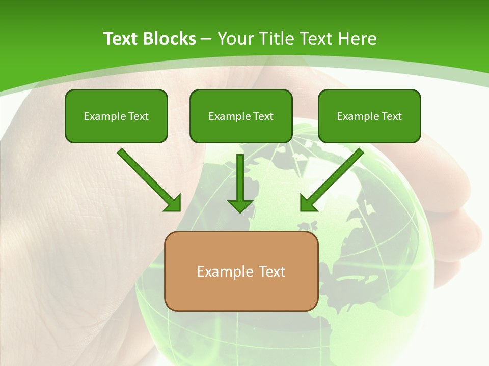 Eco White Green PowerPoint Template