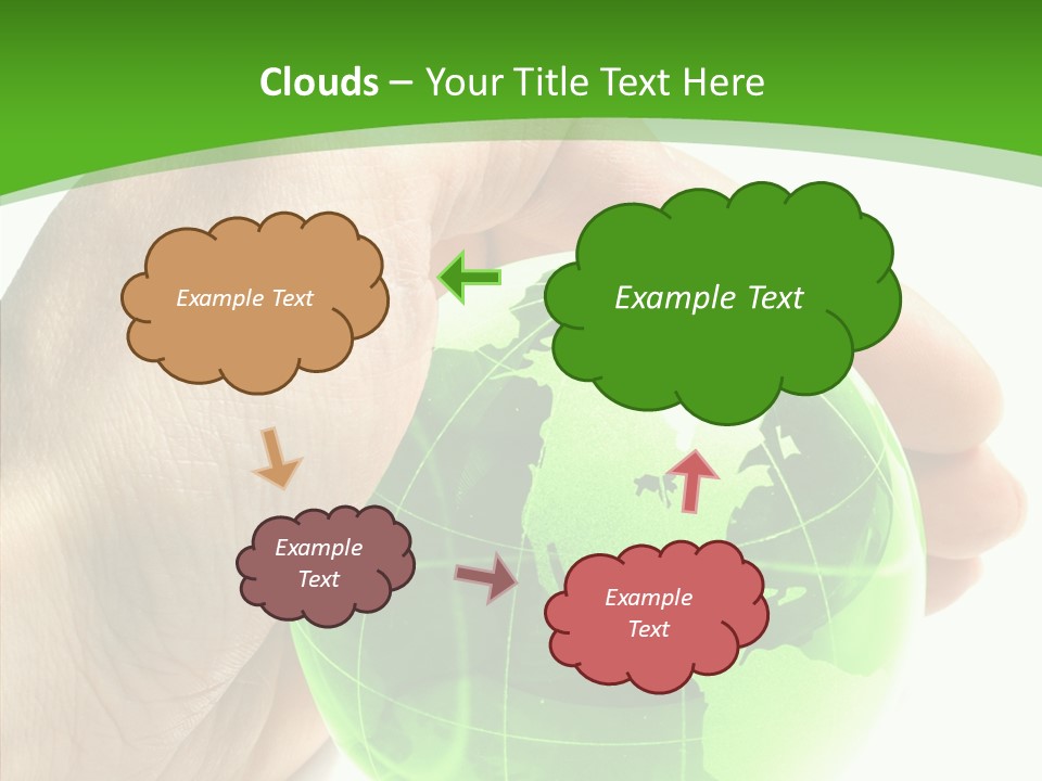 Eco White Green PowerPoint Template