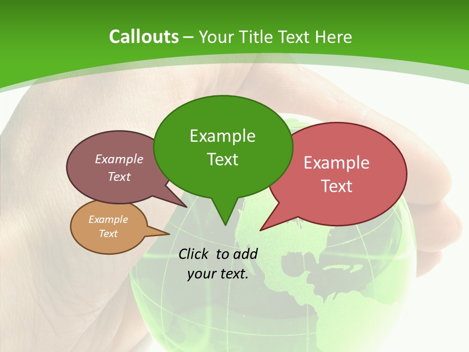 Eco White Green PowerPoint Template