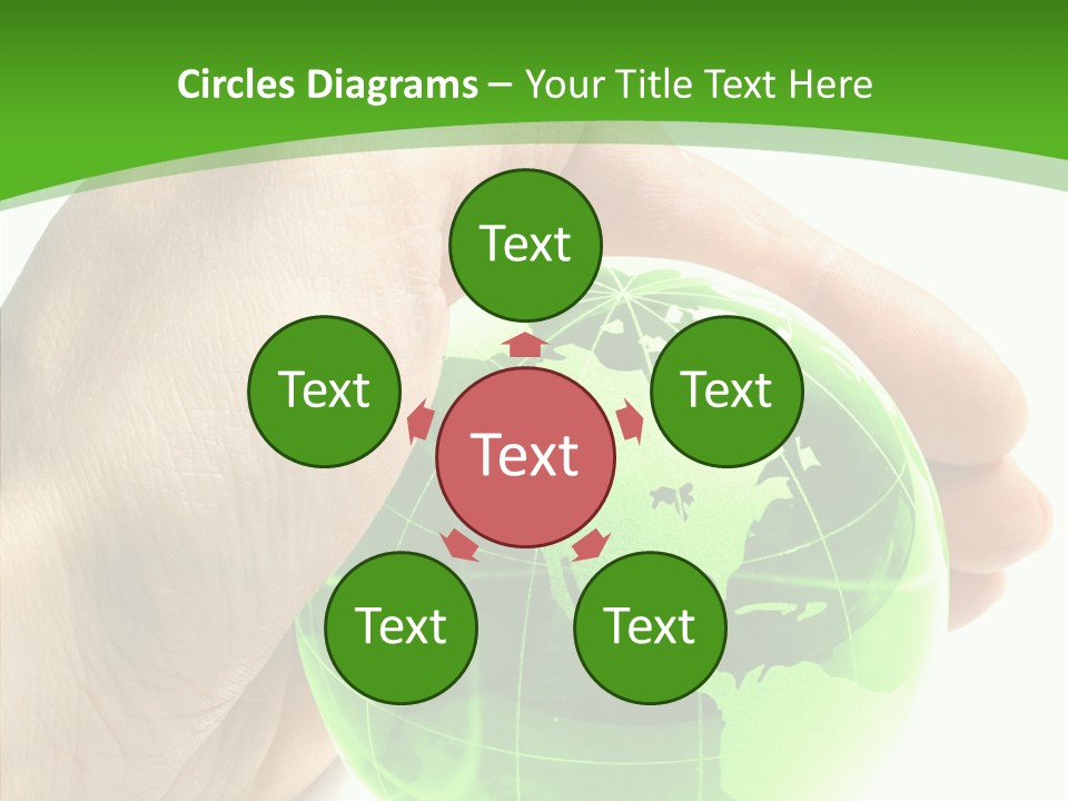 Eco White Green PowerPoint Template