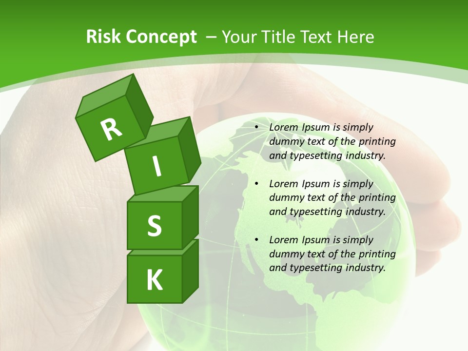 Eco White Green PowerPoint Template