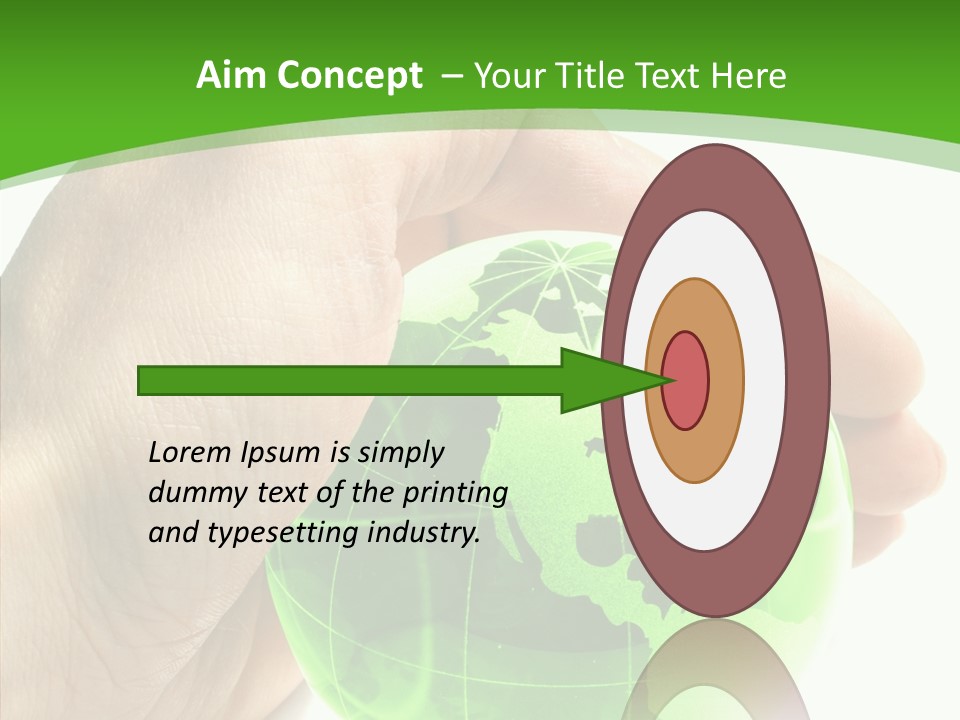 Eco White Green PowerPoint Template