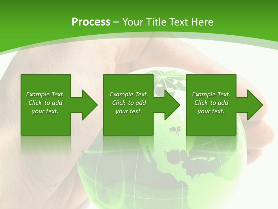 Eco White Green PowerPoint Template