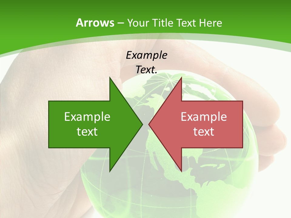 Eco White Green PowerPoint Template