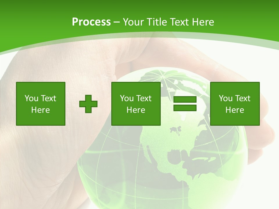 Eco White Green PowerPoint Template