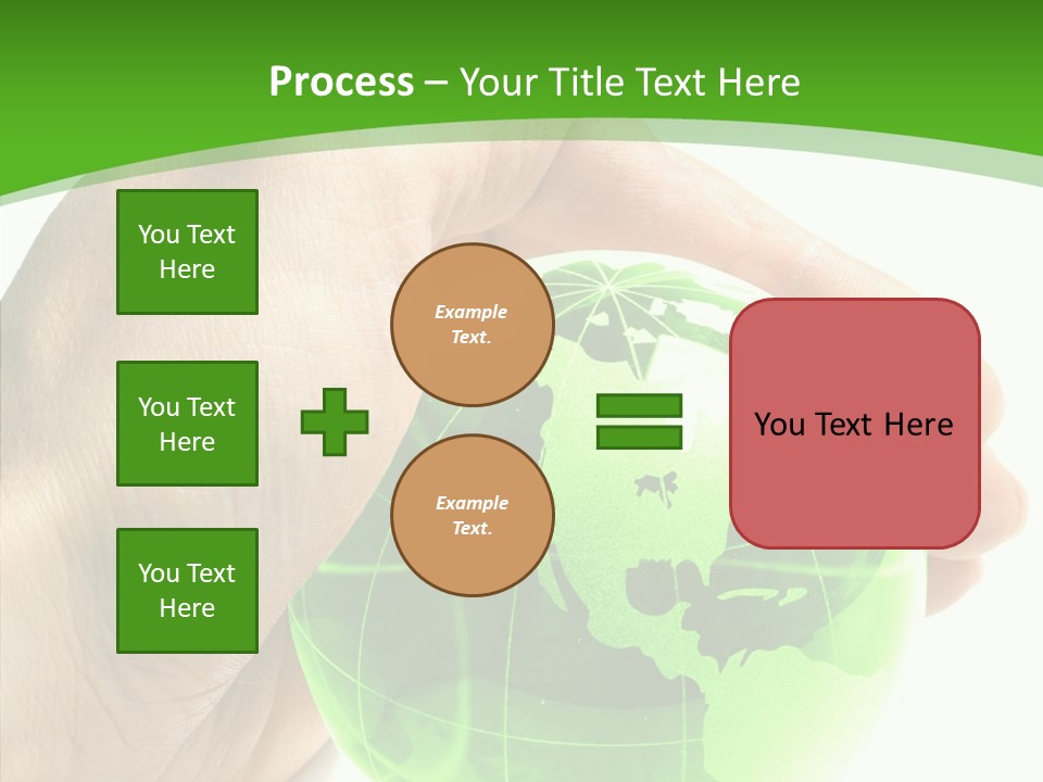 Eco White Green PowerPoint Template