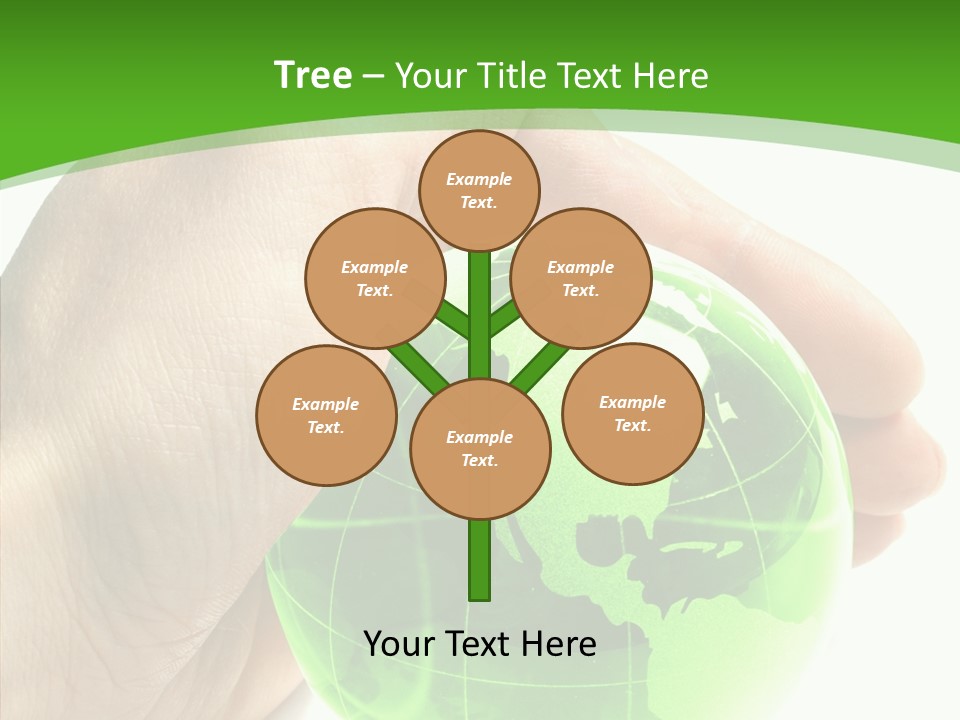 Eco White Green PowerPoint Template