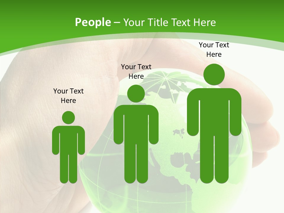 Eco White Green PowerPoint Template