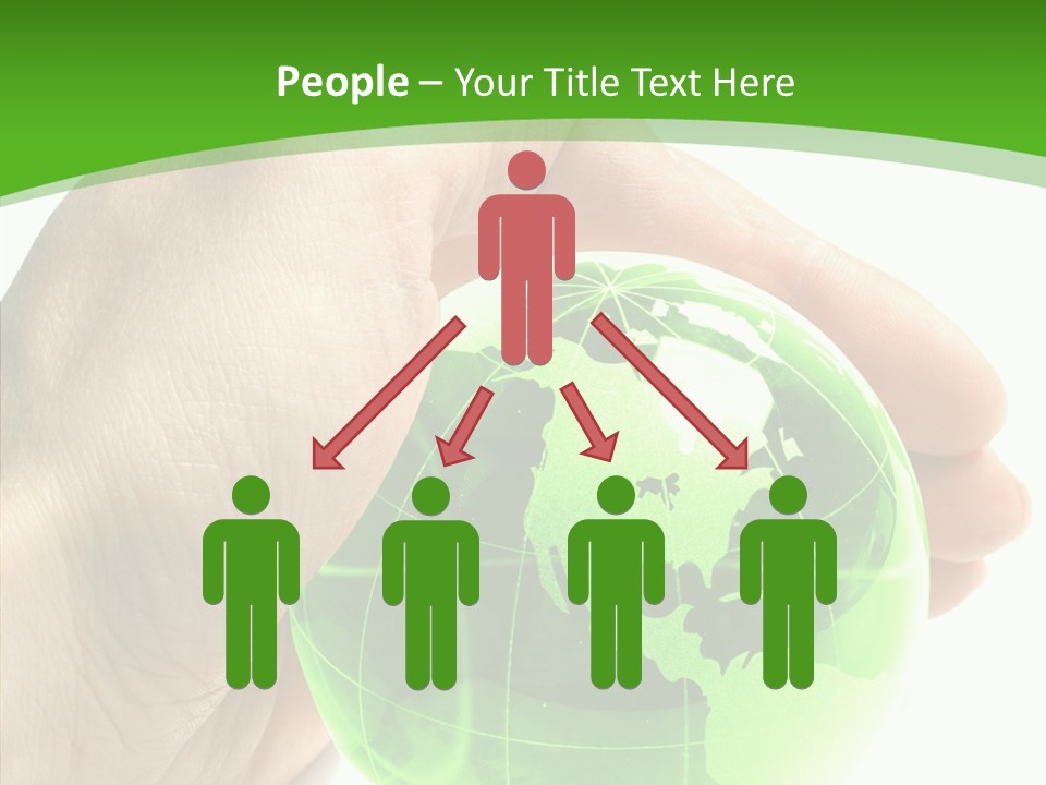 Eco White Green PowerPoint Template