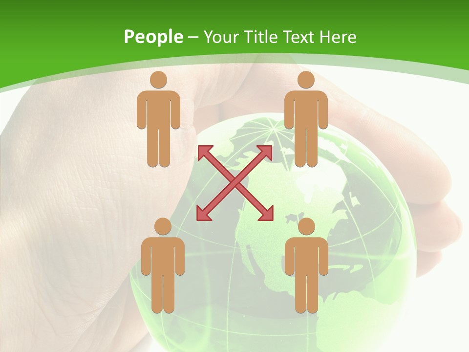 Eco White Green PowerPoint Template