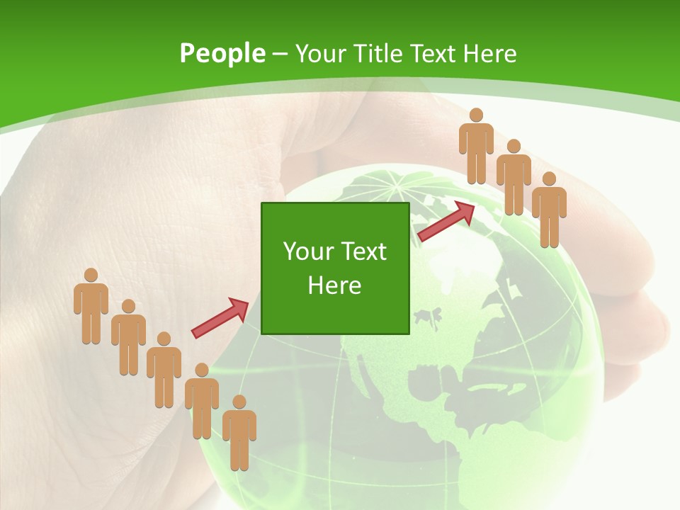 Eco White Green PowerPoint Template