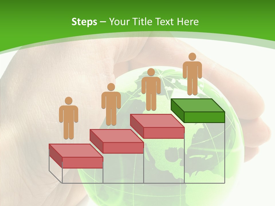Eco White Green PowerPoint Template