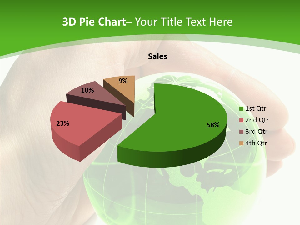 Eco White Green PowerPoint Template