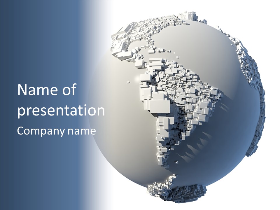 Shape Map Atlas PowerPoint Template