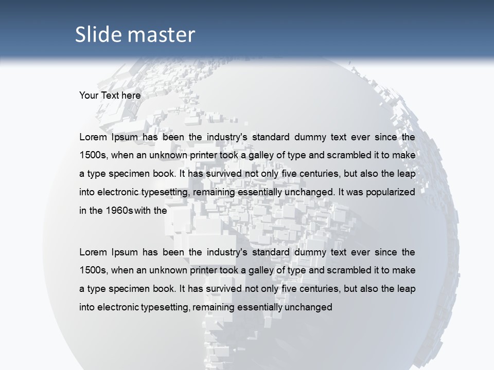 Shape Map Atlas PowerPoint Template