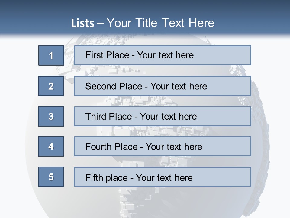 Shape Map Atlas PowerPoint Template