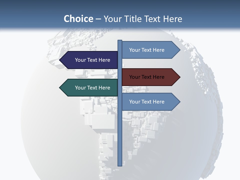 Shape Map Atlas PowerPoint Template