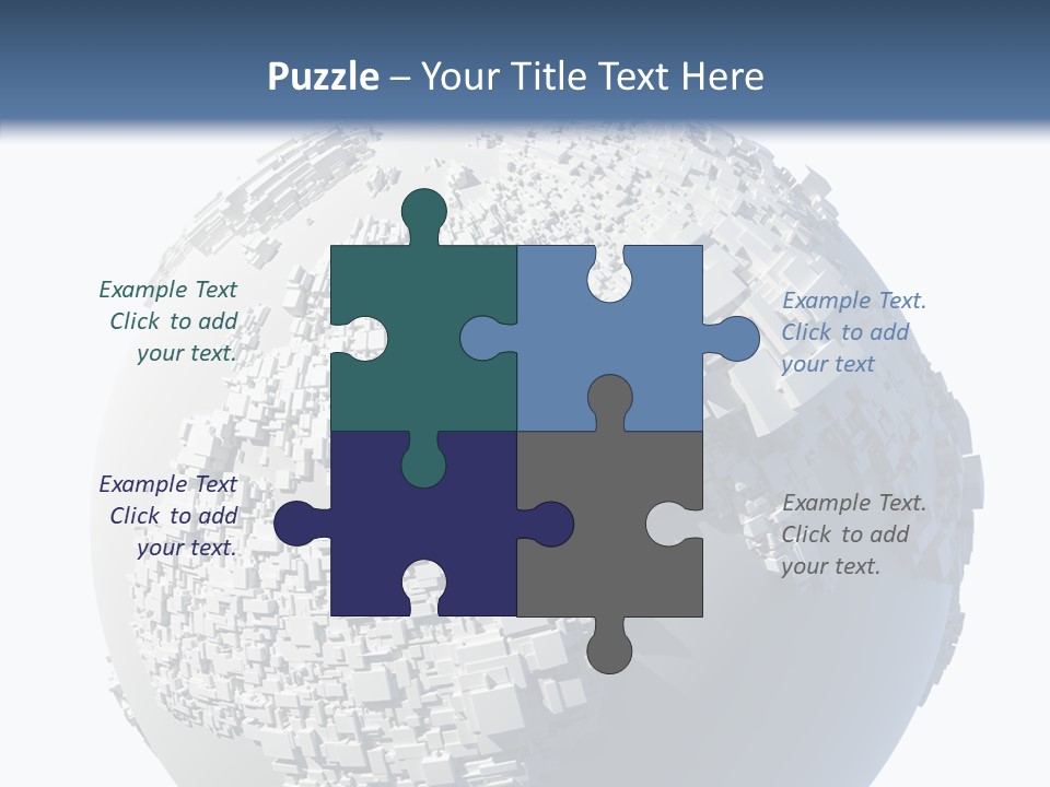 Europe Structure Concept PowerPoint Template
