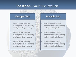 Europe Structure Concept PowerPoint Template