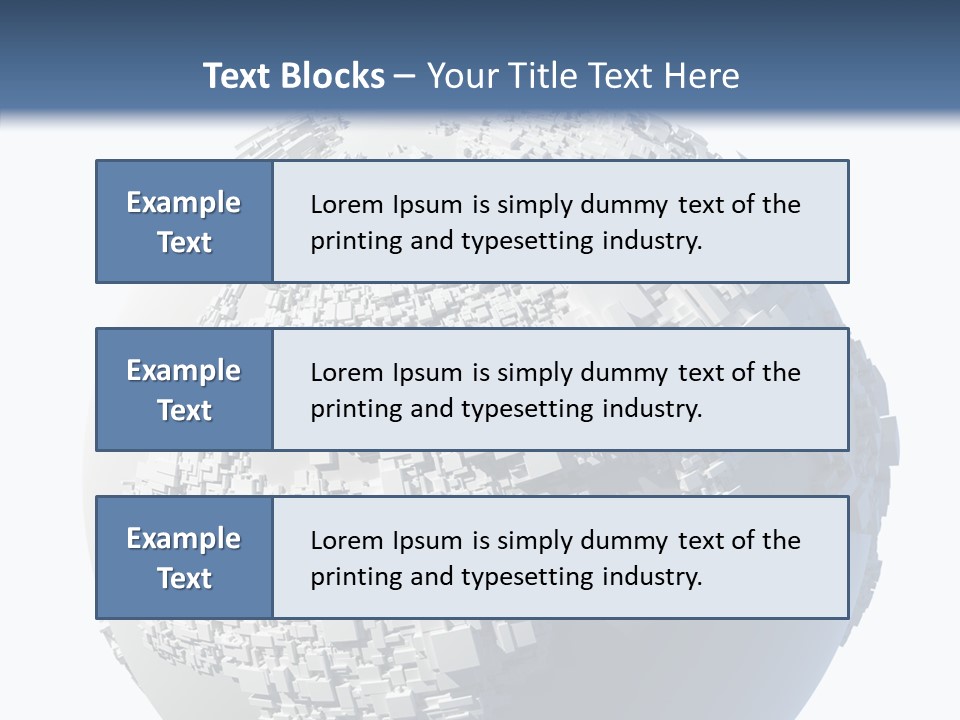Europe Structure Concept PowerPoint Template