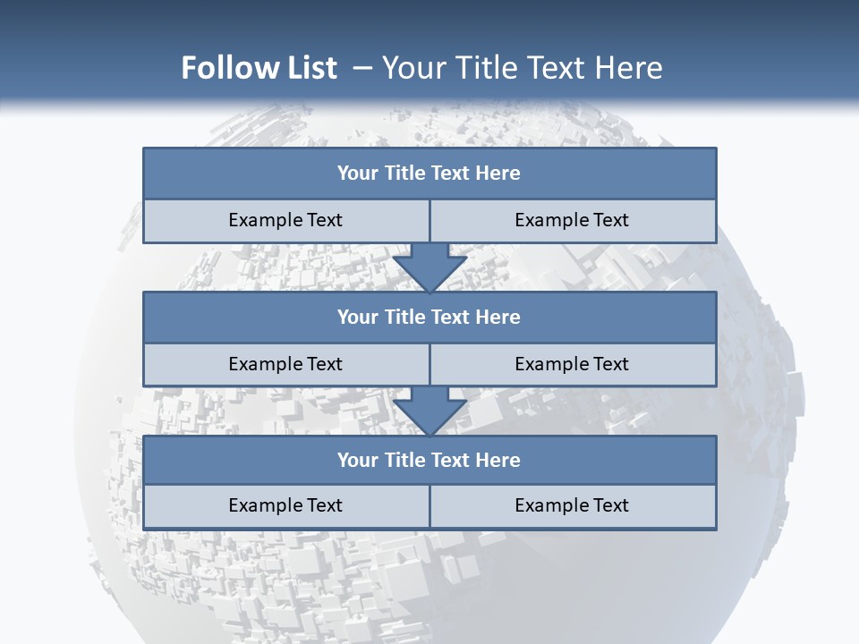 Europe Structure Concept PowerPoint Template