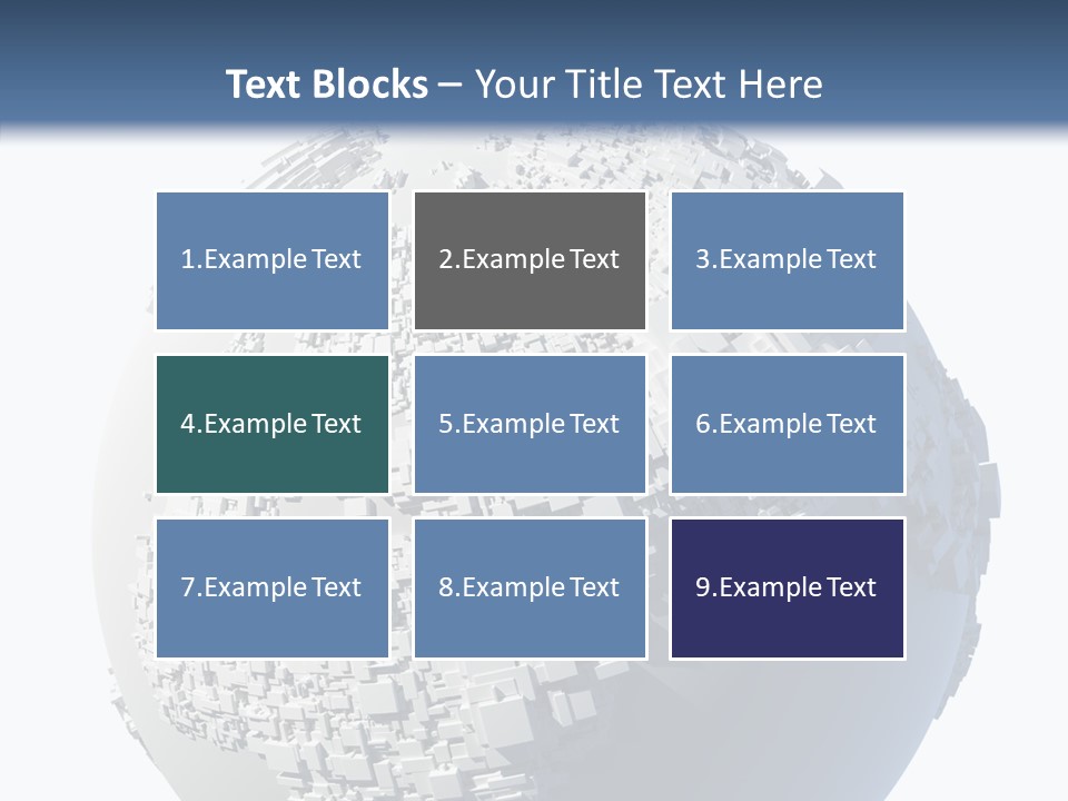 Europe Structure Concept PowerPoint Template