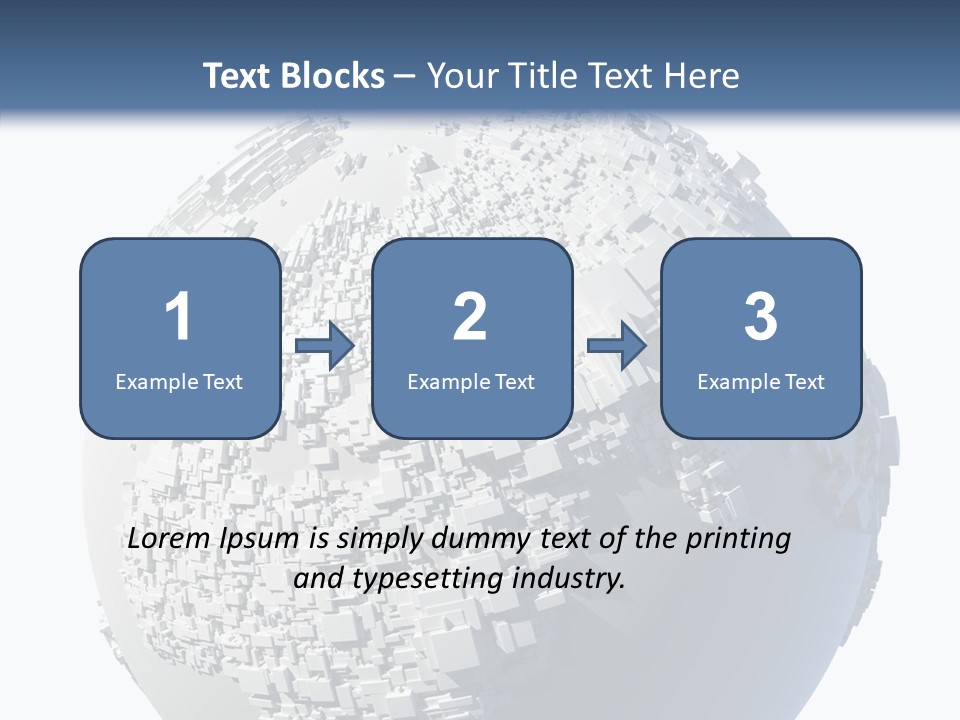 Europe Structure Concept PowerPoint Template