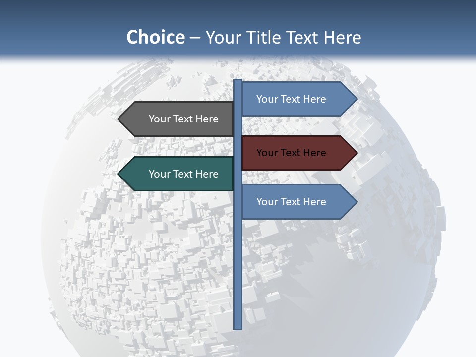 Europe Structure Concept PowerPoint Template