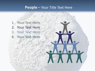 Europe Structure Concept PowerPoint Template