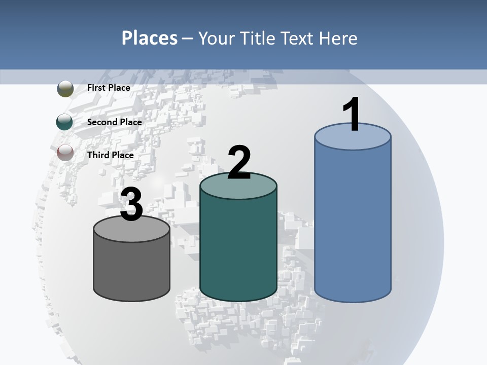 Atlas Land Globe PowerPoint Template