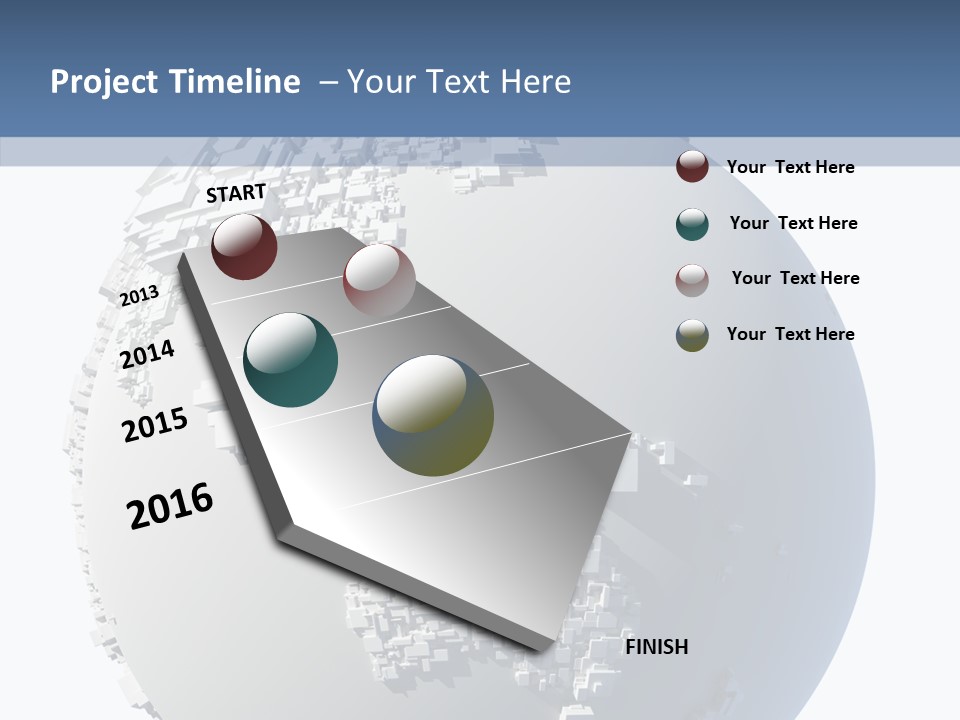 Atlas Land Globe PowerPoint Template