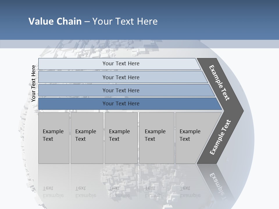 Atlas Land Globe PowerPoint Template