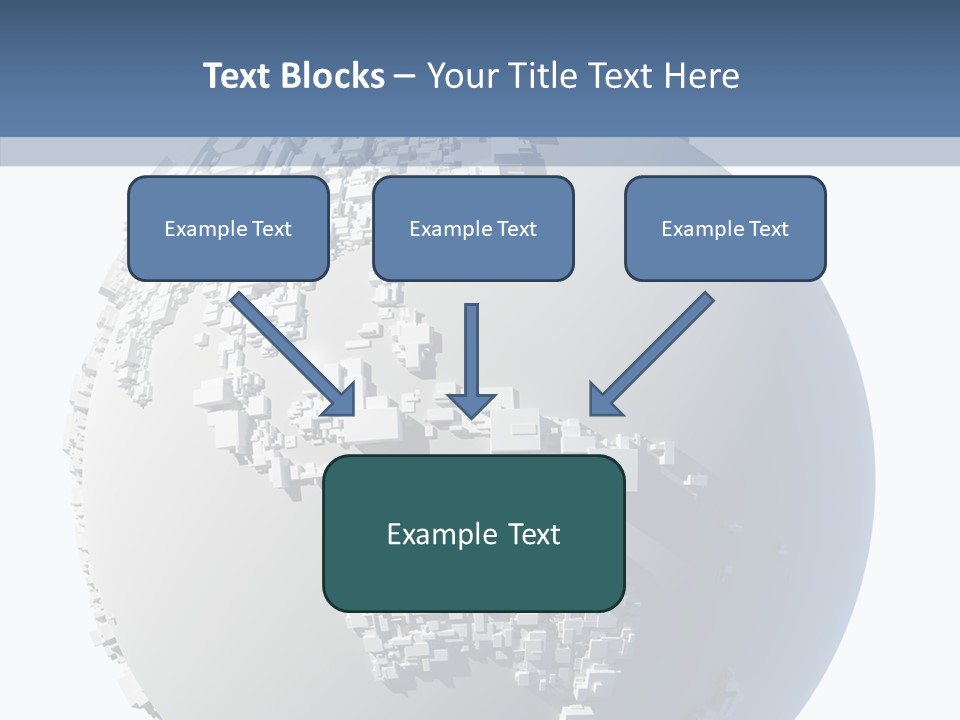 Atlas Land Globe PowerPoint Template