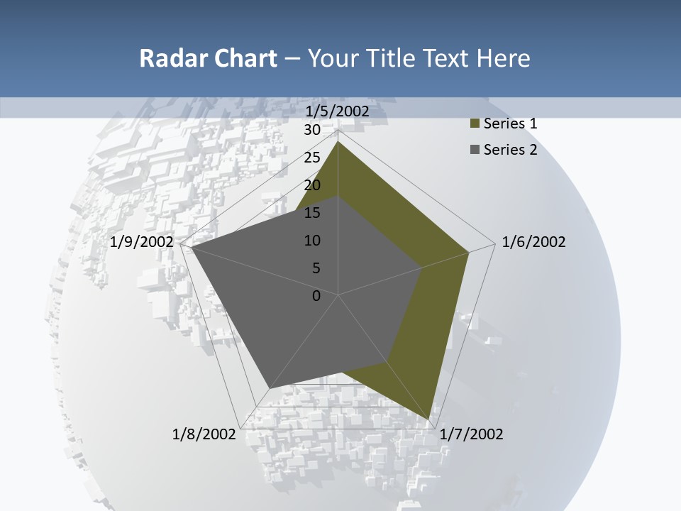 Atlas Land Globe PowerPoint Template