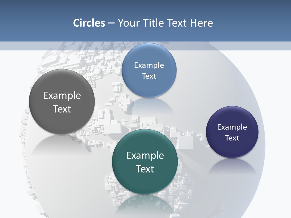 Atlas Land Globe PowerPoint Template