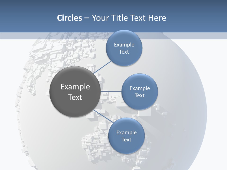Atlas Land Globe PowerPoint Template