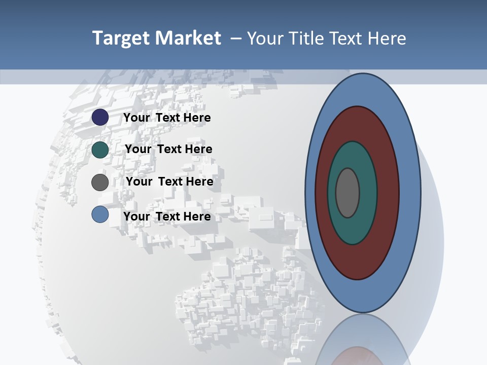 Atlas Land Globe PowerPoint Template