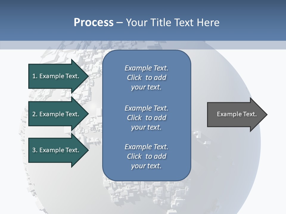Atlas Land Globe PowerPoint Template