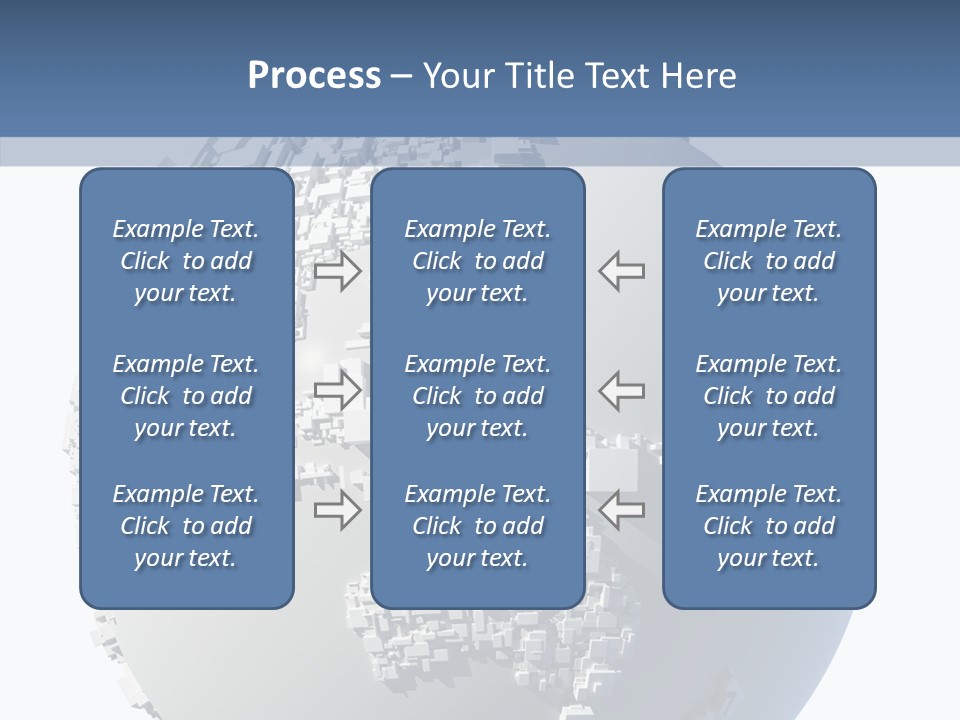 Atlas Land Globe PowerPoint Template