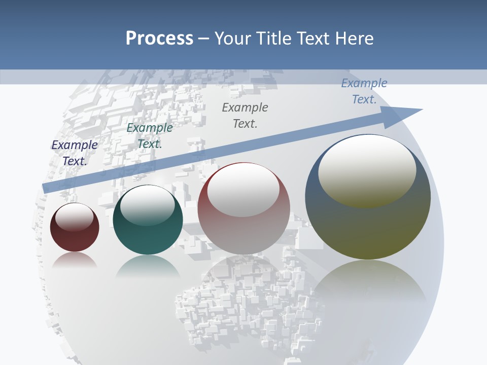 Atlas Land Globe PowerPoint Template