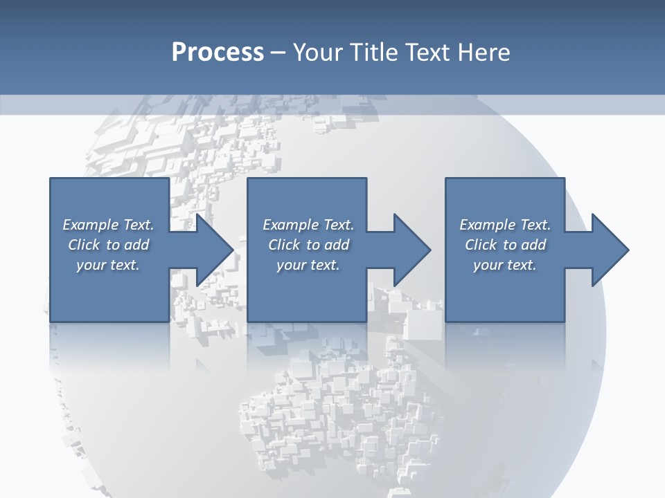 Atlas Land Globe PowerPoint Template